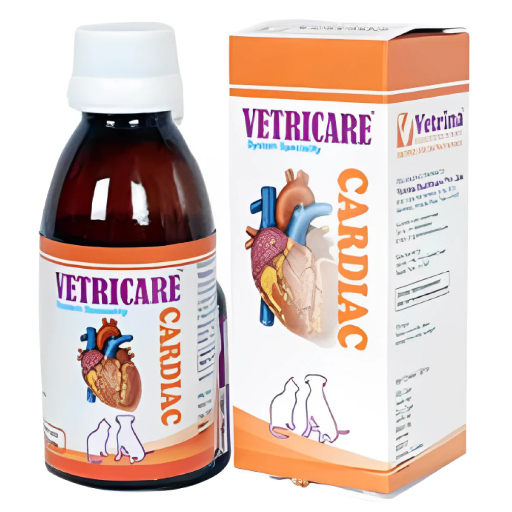 Vetricare Cardiac Syrup for Dogs and Cats (100ml) - Image 2