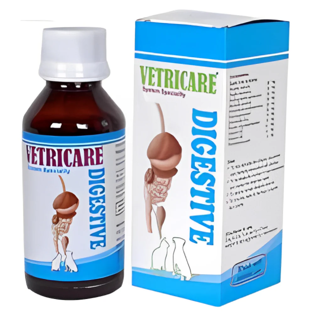 Vetricare Digestive Syrup for Dogs and Cats (100ml) - Image 2