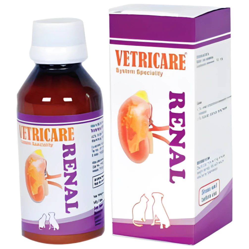 Vetricare Renal Syrup for Dogs and Cats (100ml) - Image 2