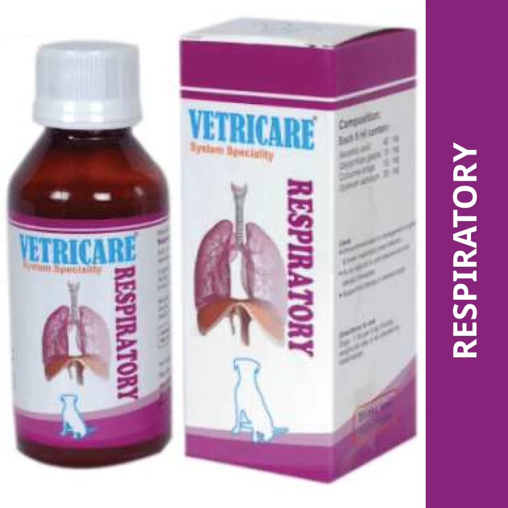 Vetricare Respiratory syrup for Dogs And Cats (100ml) - Image 2