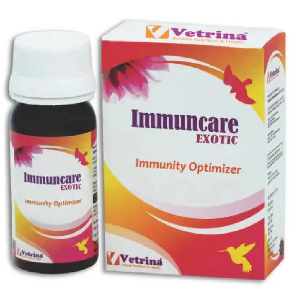 Vetrina Immucare Exotic Drop Immunity Optimizer for Birds (30ml) - Image 2