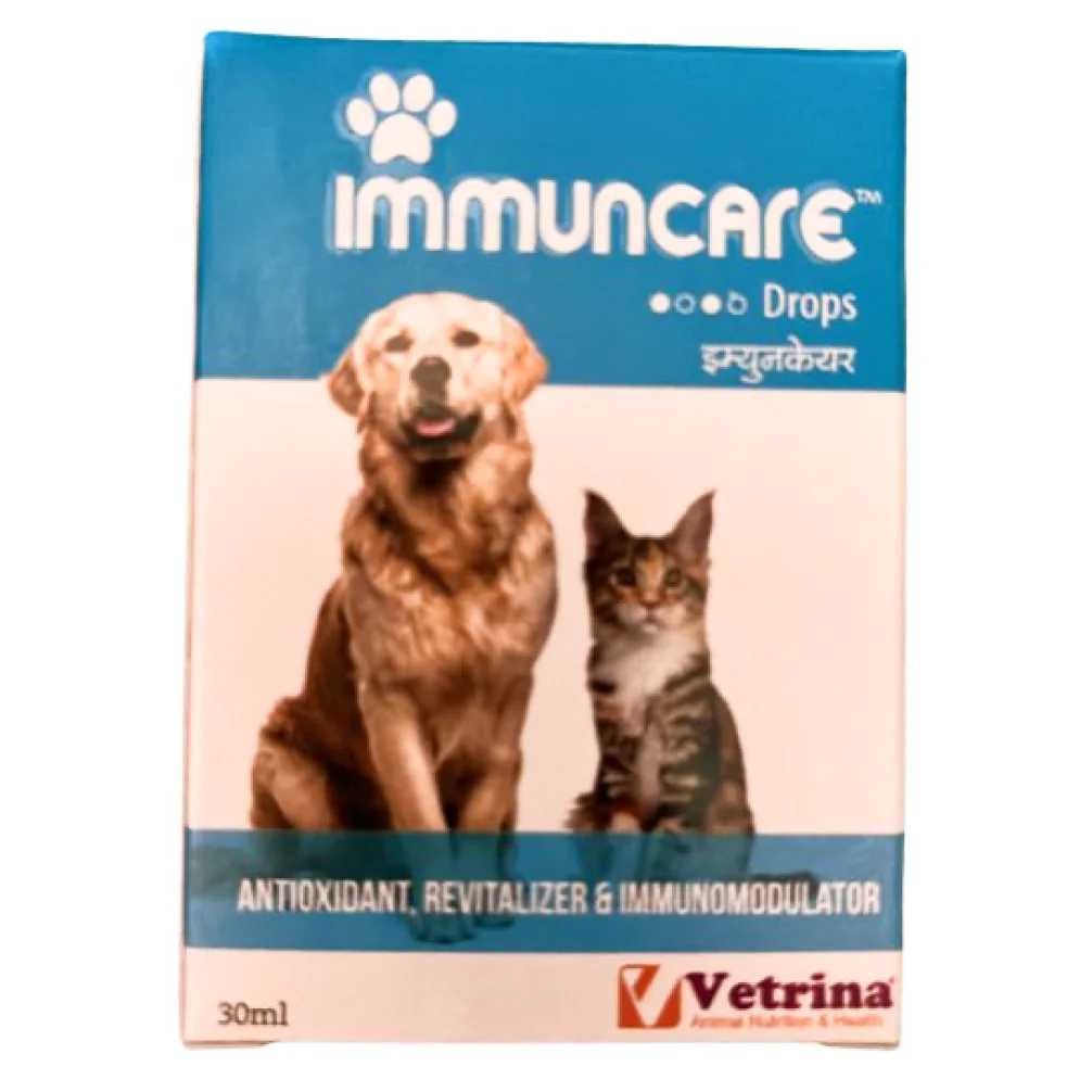 Vetrina Immuncare Drops for Dogs and Cats (30ml) - Image 2