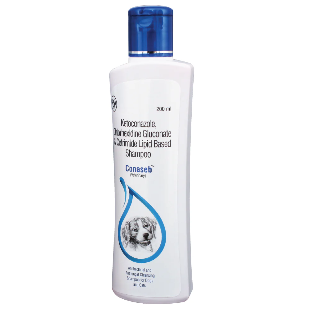 Intas Conaseb Antibacterial Antifungal Shampoo for Dogs & Cats - Image 3