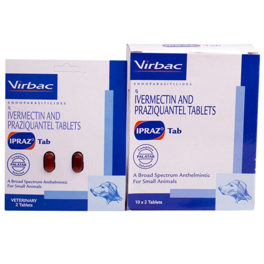 Virbac Ipraz Dewormer Tablets for Dogs - Image 2