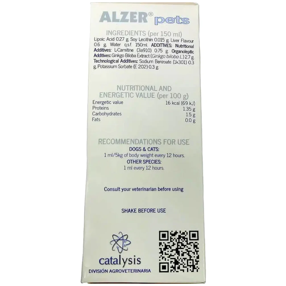 Vivaldis Alzer Syrup for Dogs and Cats (150ml) - Image 5