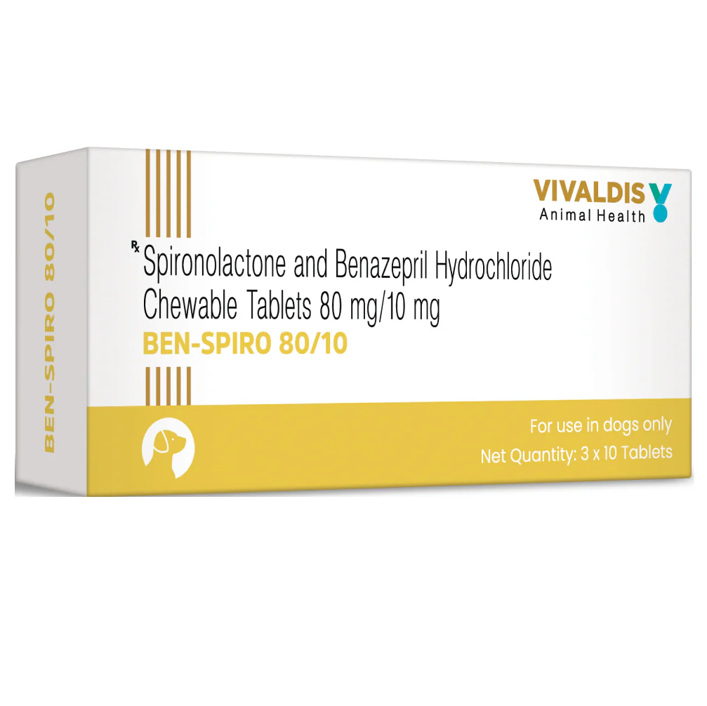 Vivaldis Ben Spiro (Spironolactone & Benzepril) Tablets for Dogs - Image 5