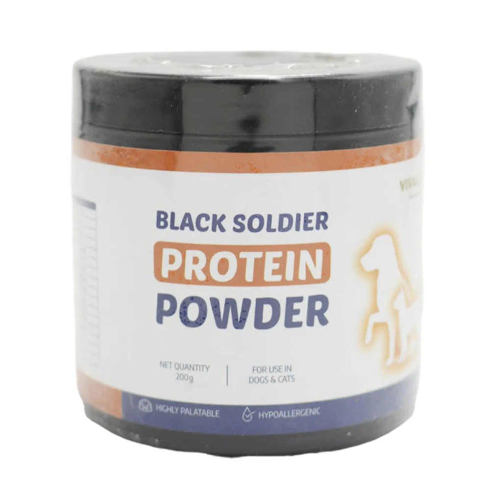 Vivaldis Black Soldier Protein Powder for Dogs and Cats (200g) - Image 3
