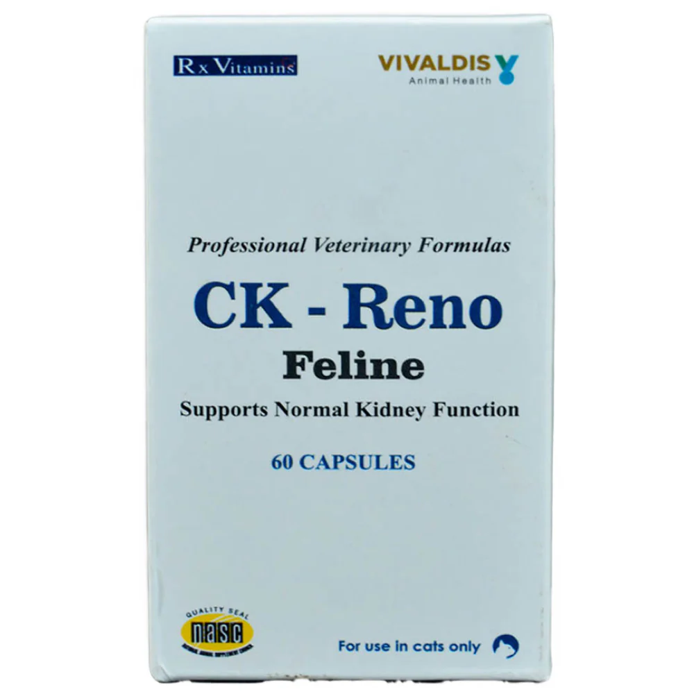 Vivaldis CK Reno Feline Capsules for Cats (pack of 60 capsules) - Image 2