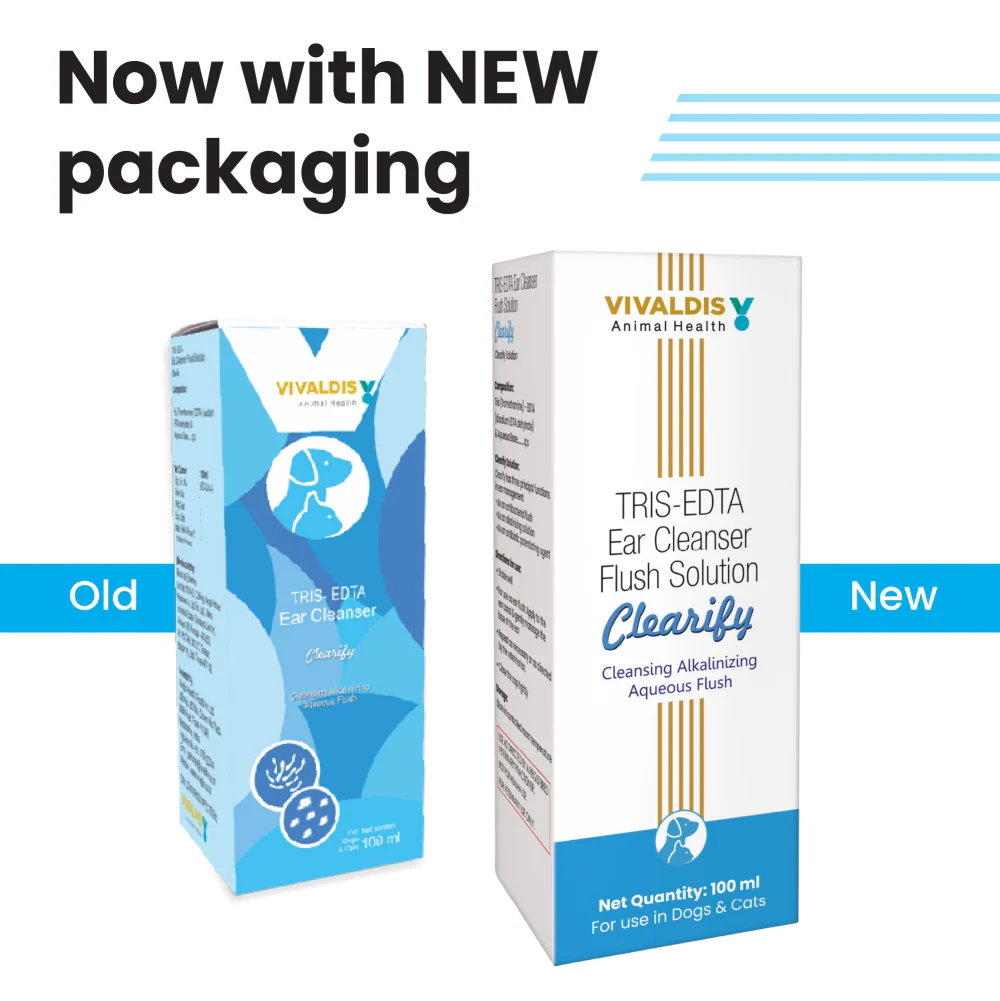 Vivaldis Clearify Ear Cleanser (Tris EDTA) for Dogs & Cats (100ml) - Image 2