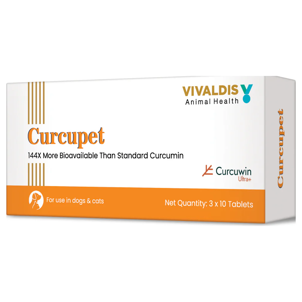 Vivaldis Curcupet (Curcumin) for Dogs & Cats (pack of 30 tablets) - Image 2