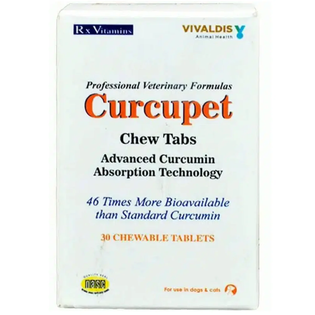 Vivaldis Curcupet (Curcumin) for Dogs & Cats (pack of 30 tablets) - Image 5