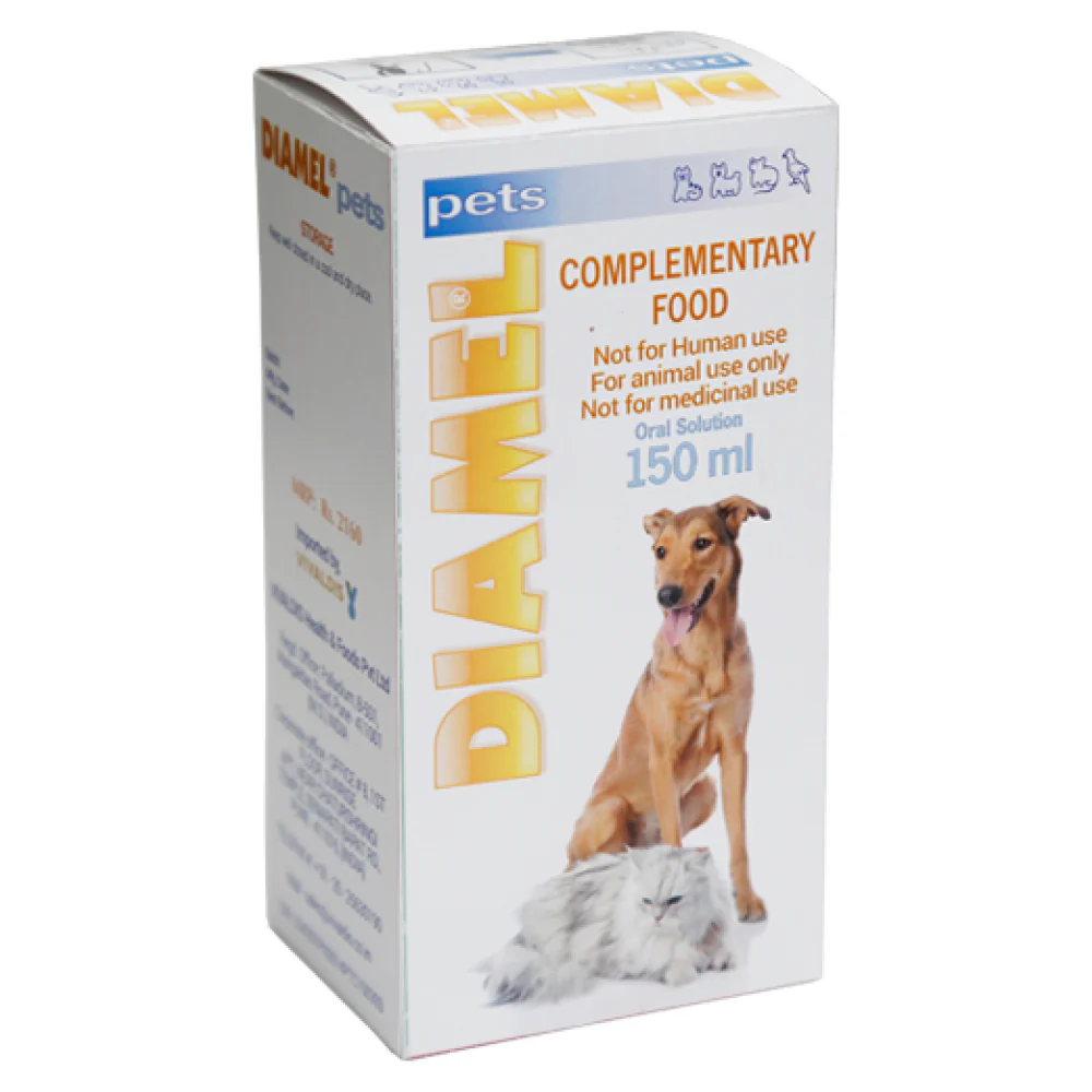 Vivaldis Diamel Syrup (150ml) for Diabetes in Dogs and Cats - Image 2