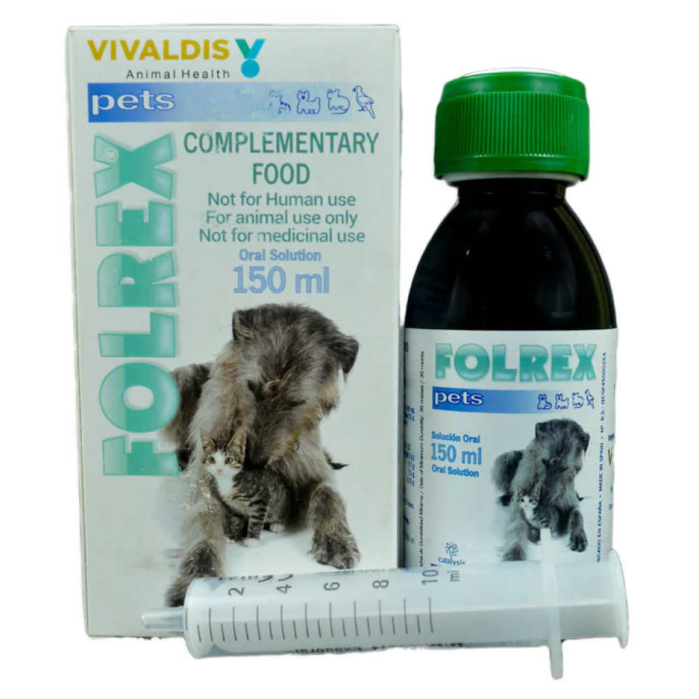 Vivaldis Folrex Pet Syrup for Dogs and Cats (150ml) - Image 3