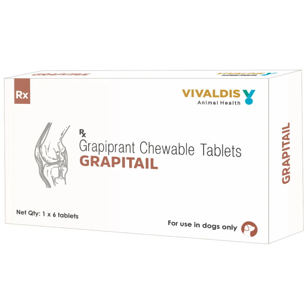 Vivaldis Grapitail 100mg (Grapiprant) Tablet for Dogs - Image 5