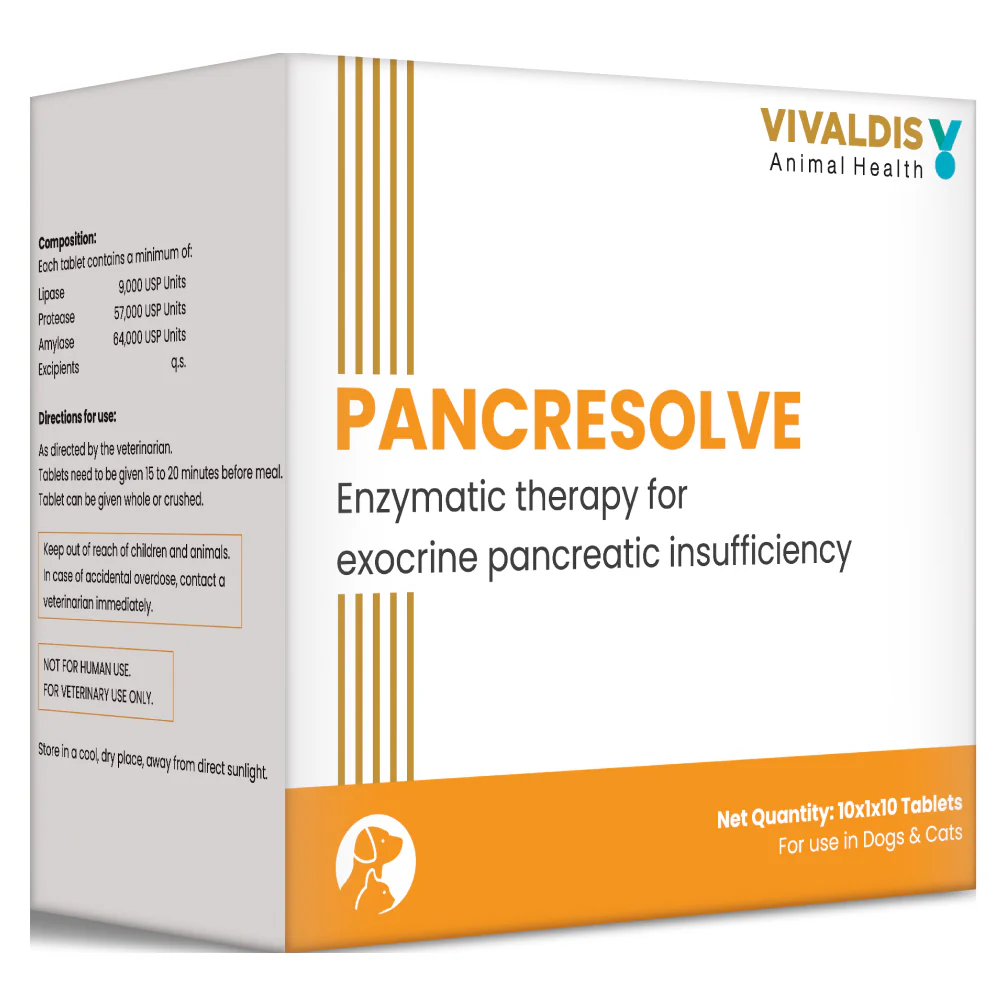 Vivaldis Pancresolve Tablet for Dogs and Cats - Image 2