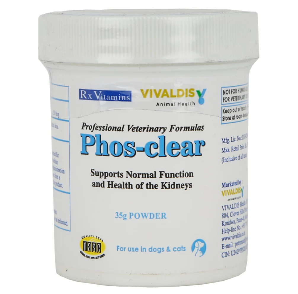 Vivaldis Phos Clear Powder for Dogs and Cats - Image 3