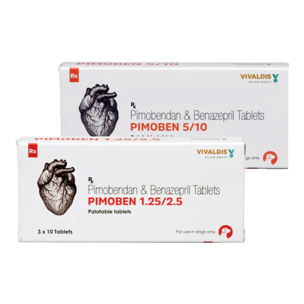 Vivaldis Pimoben 1.25/2.5mg (pimobendan & benazepril) Tablet for Dogs - Image 6