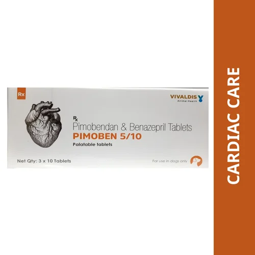 Vivaldis Pimoben 5/10mg (pimobendan & benazepril) Tablet for Dogs - Image 4