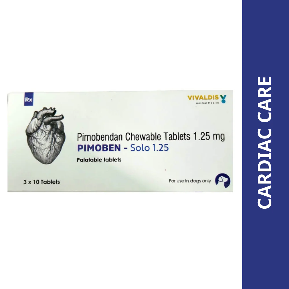 Vivaldis Pimoben (Pimobendan) Solo 1.25mg Tablet for Dogs - Image 4