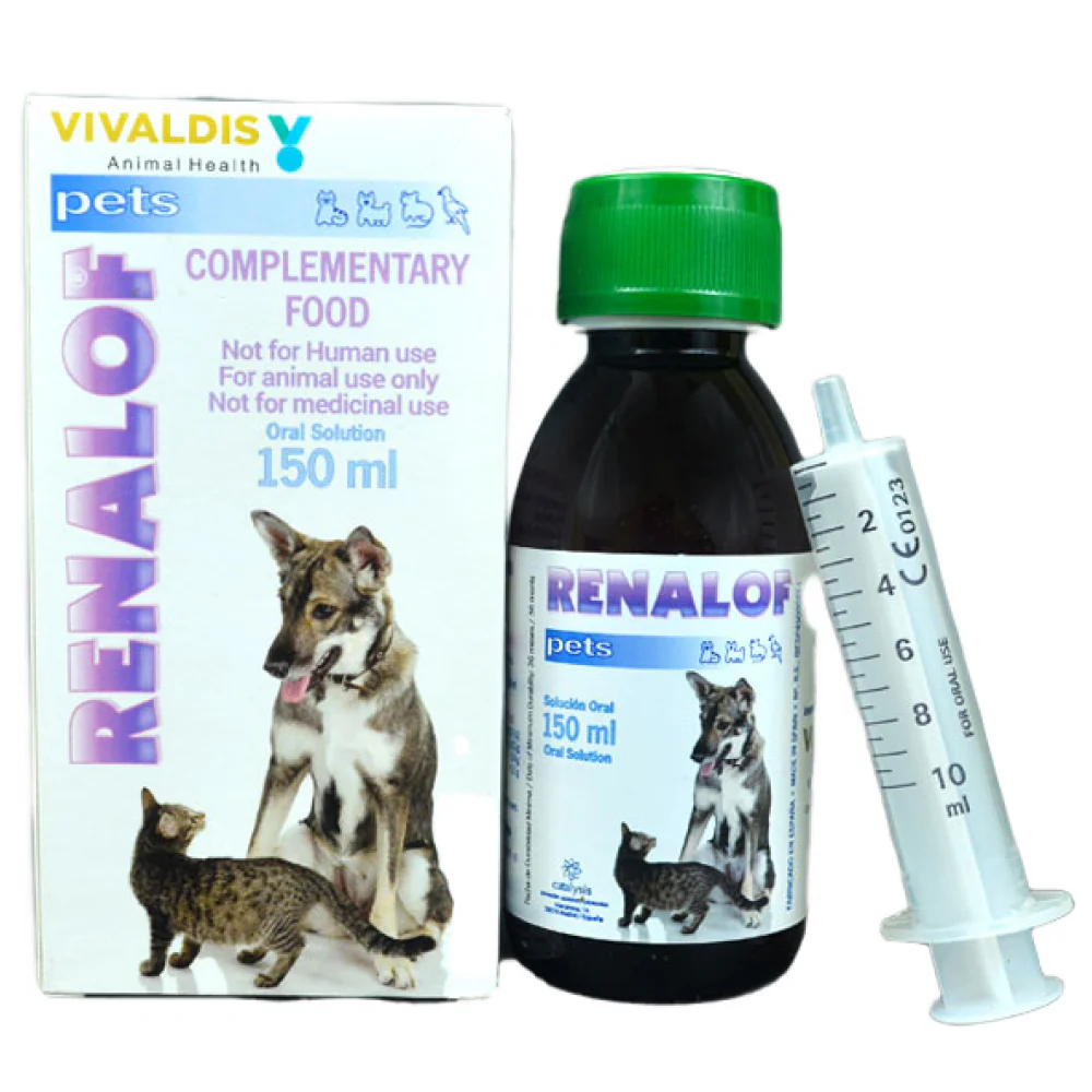 Vivaldis Renalof Pet Syrup for Dogs and Cats (150ml) - Image 2