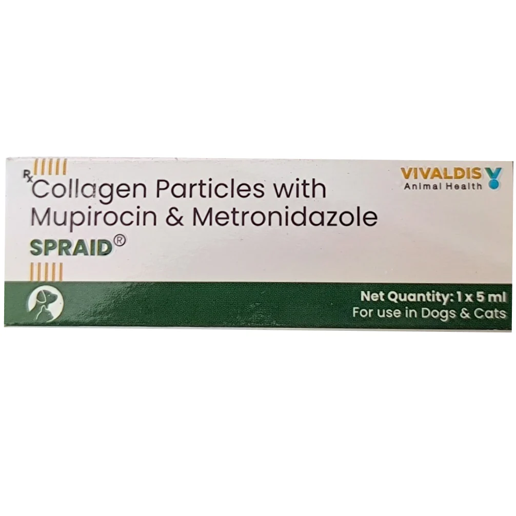 Vivaldis Spraid Wound Powder for Dogs and Cats 5ml - Image 2