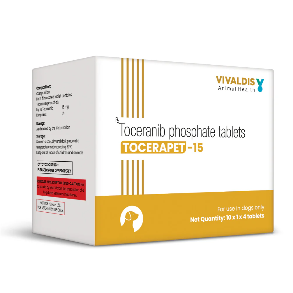 Vivaldis Tocerapet 15mg (Toceranib Phosphate) Tablets for Dogs - Image 3