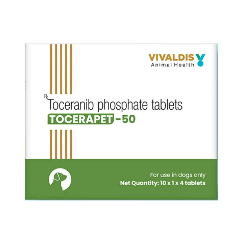 Vivaldis Tocerapet 50mg (Toceranib phosphate) Tablets for Dogs - Image 4