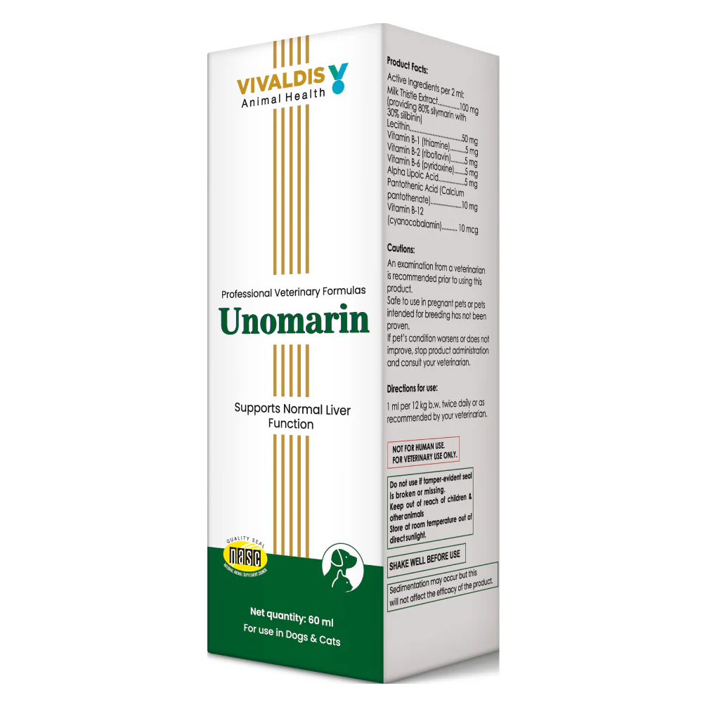 Vivaldis Unomarin Syrup for Dogs and Cats - Image 4