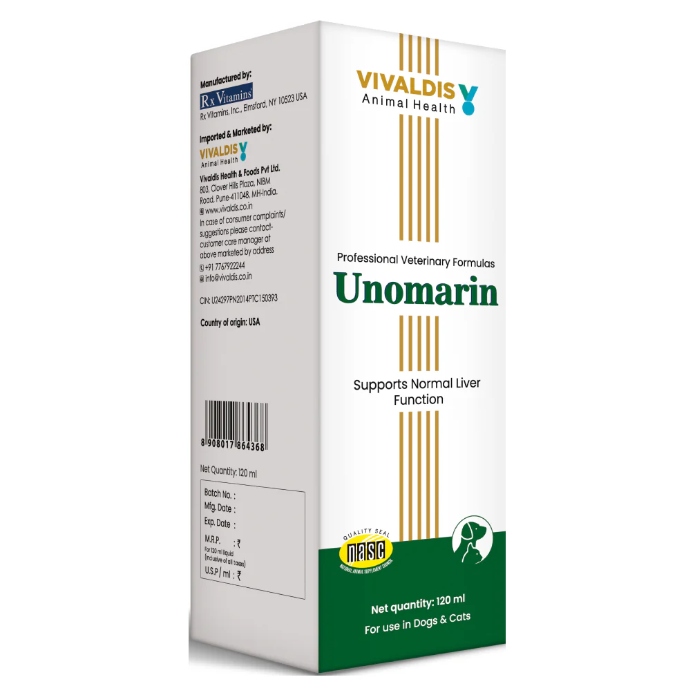 Vivaldis Unomarin Syrup for Dogs and Cats - Image 5