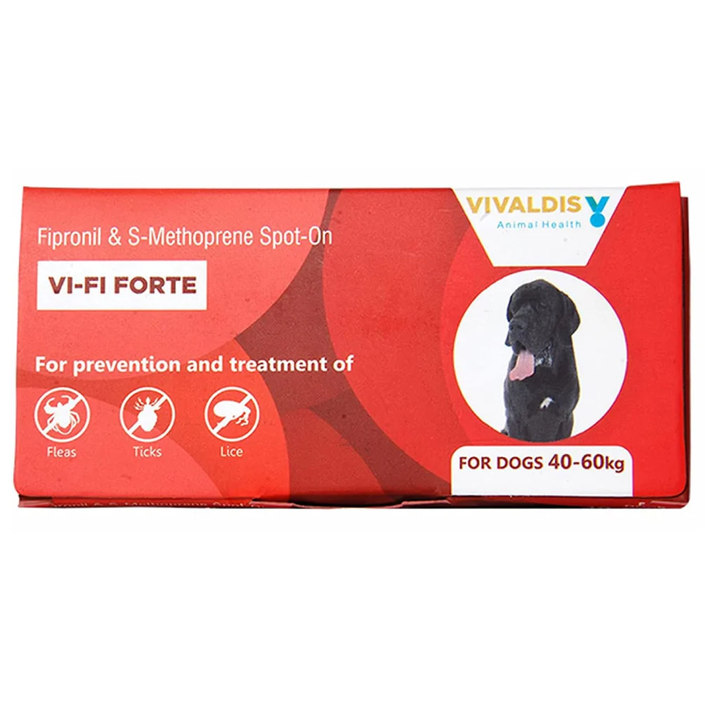 Vivaldis Vi-Fi Forte Tick and Flea Control Spot On for Dogs - Image 5