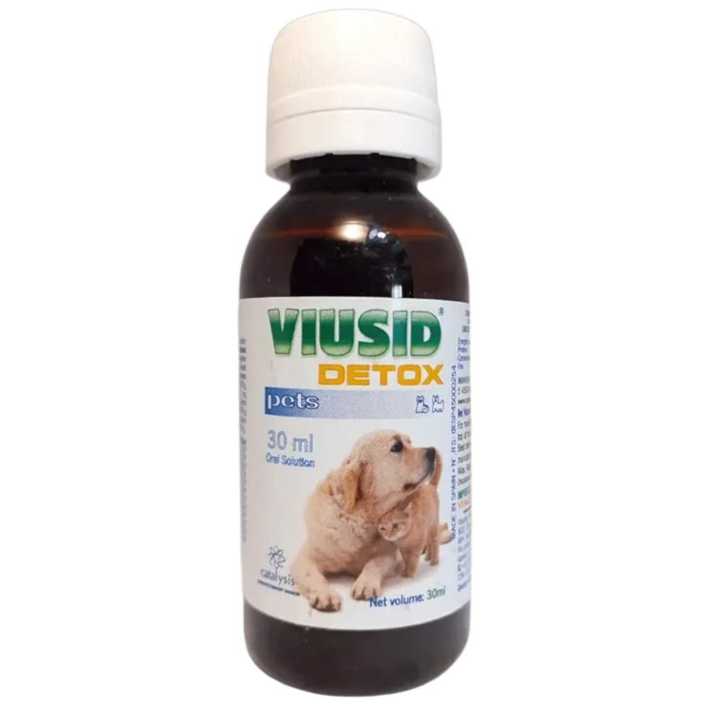 Vivaldis Viusid Detox Syrup for Dogs and Cats (30ml) - Image 2