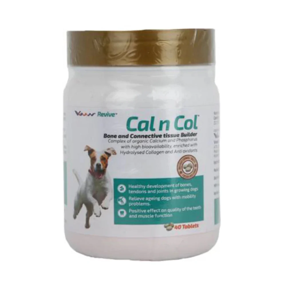 Vvaan Cal N Col Tablets Calcium Supplement for Dogs and Cats - Image 2