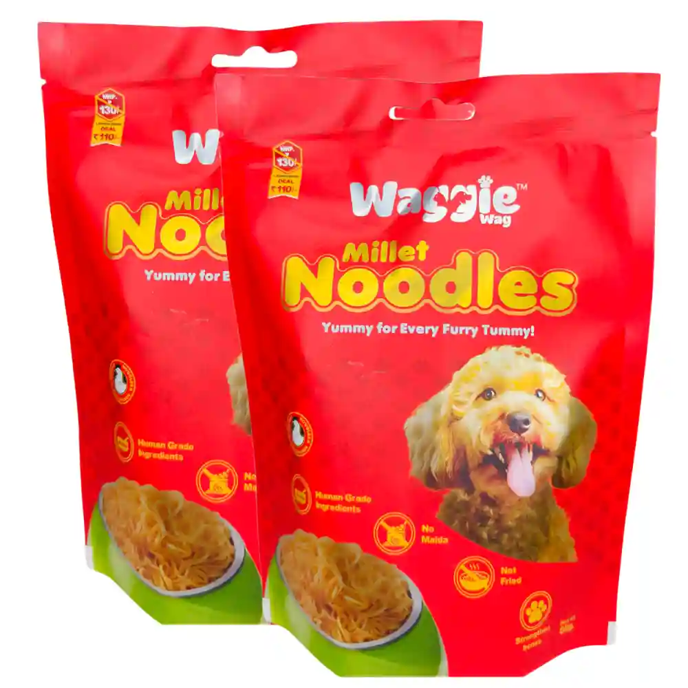 Waggie Wag Chicken Millet Noodles for Dogs - Image 2