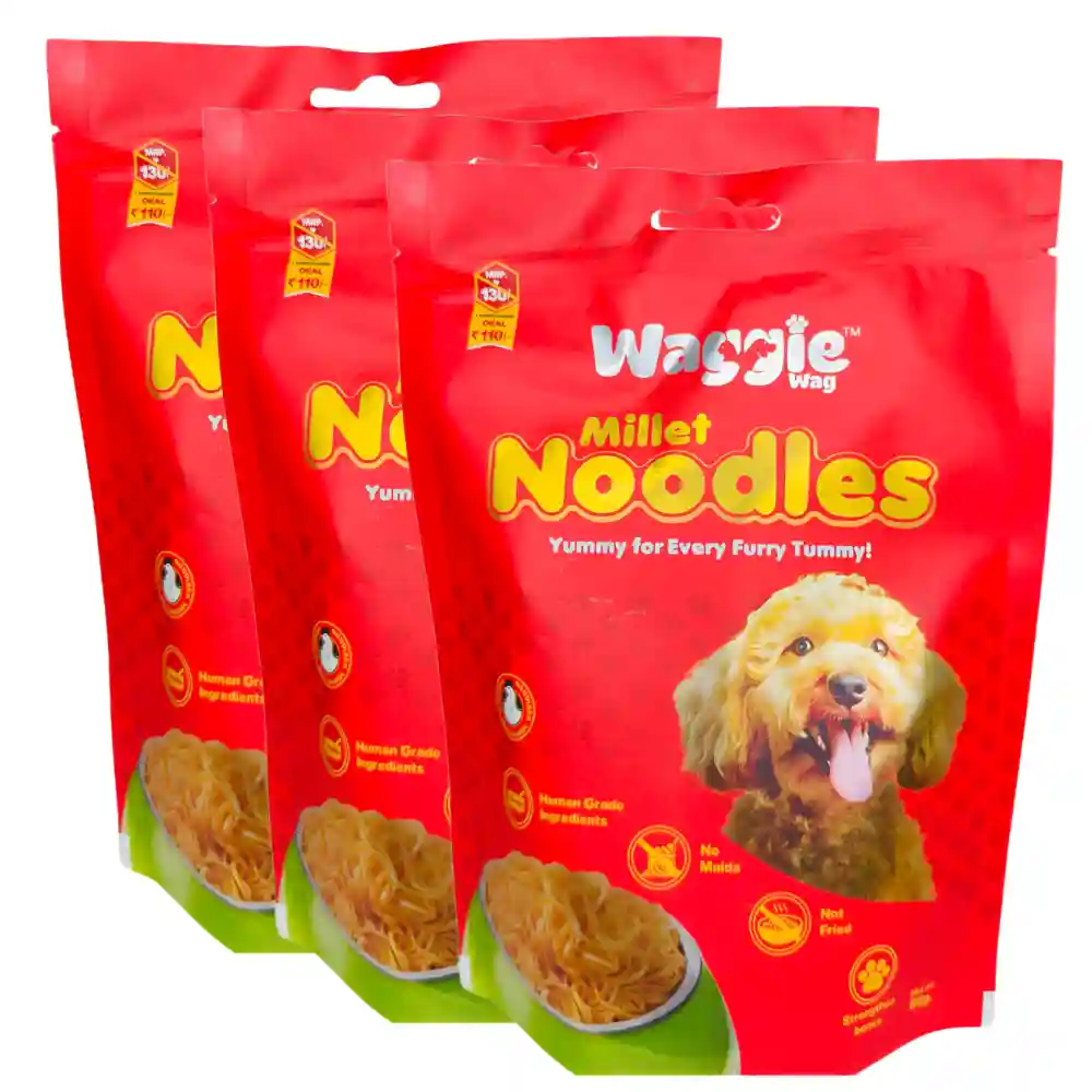Waggie Wag Chicken Millet Noodles for Dogs - Image 3