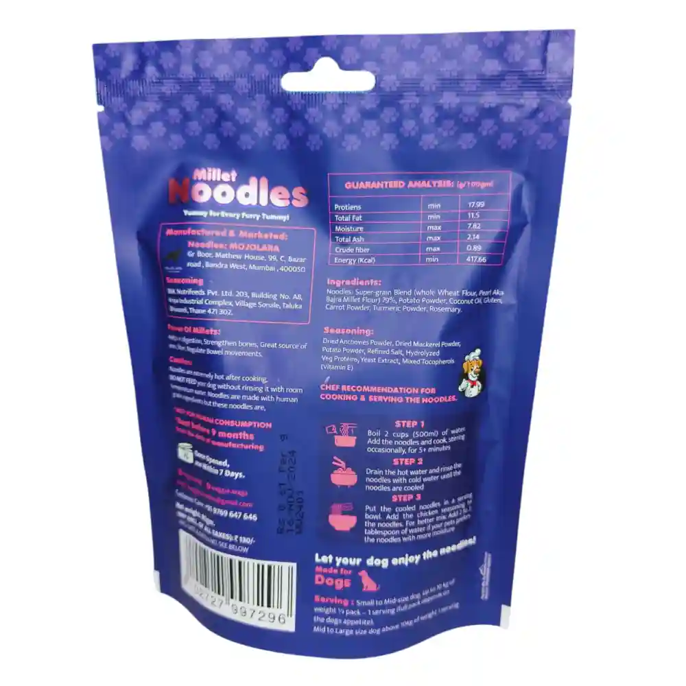 Waggie Wag Fish Millet Noodles for Dogs - Image 4