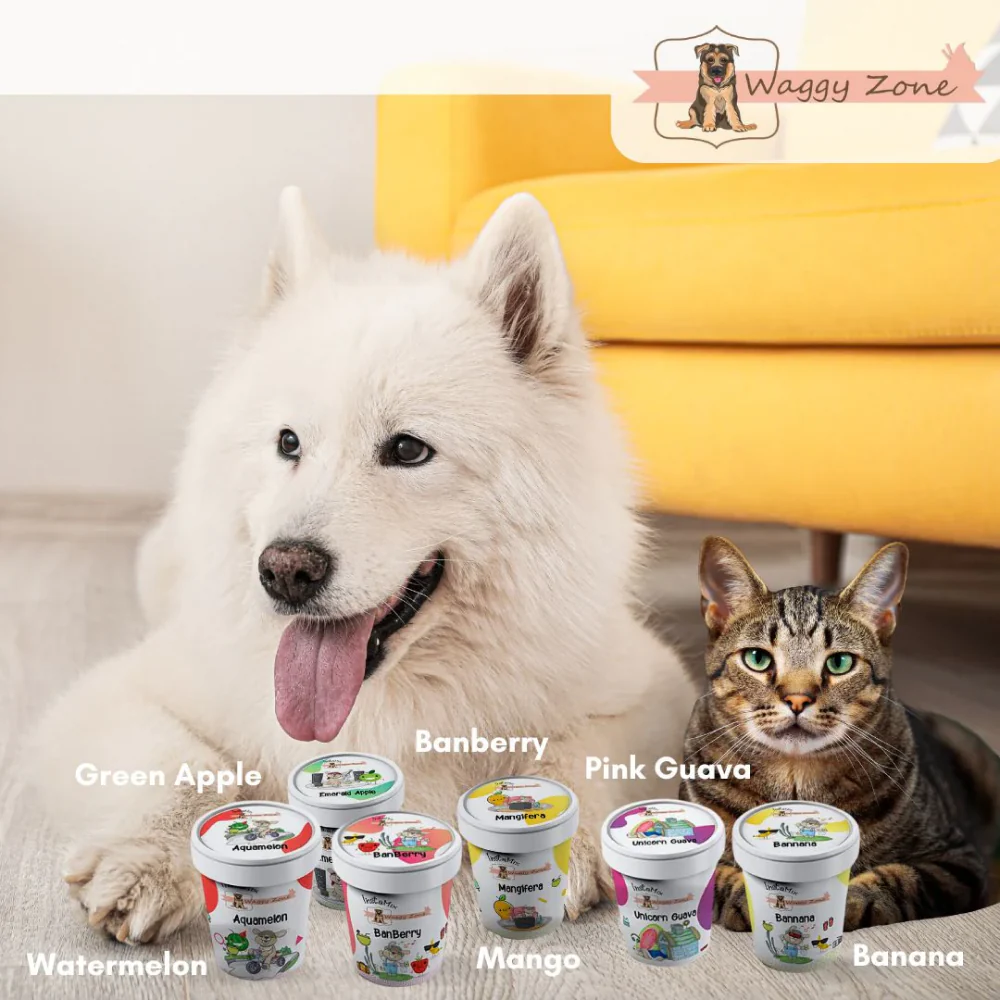 Waggy Zone Banberry Ice Cream for Pets - Image 9
