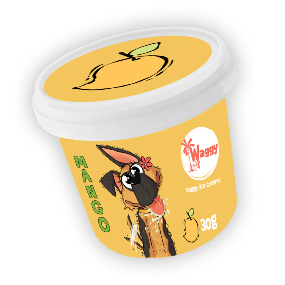 Waggy Zone Mango Ice Cream for Pets - Image 11