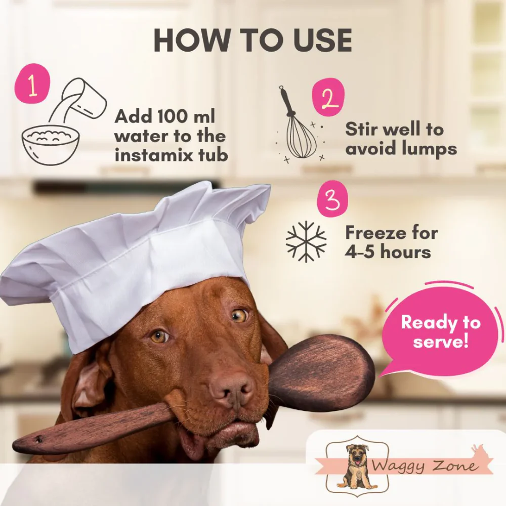 Waggy Zone Mango Ice Cream for Pets - Image 4