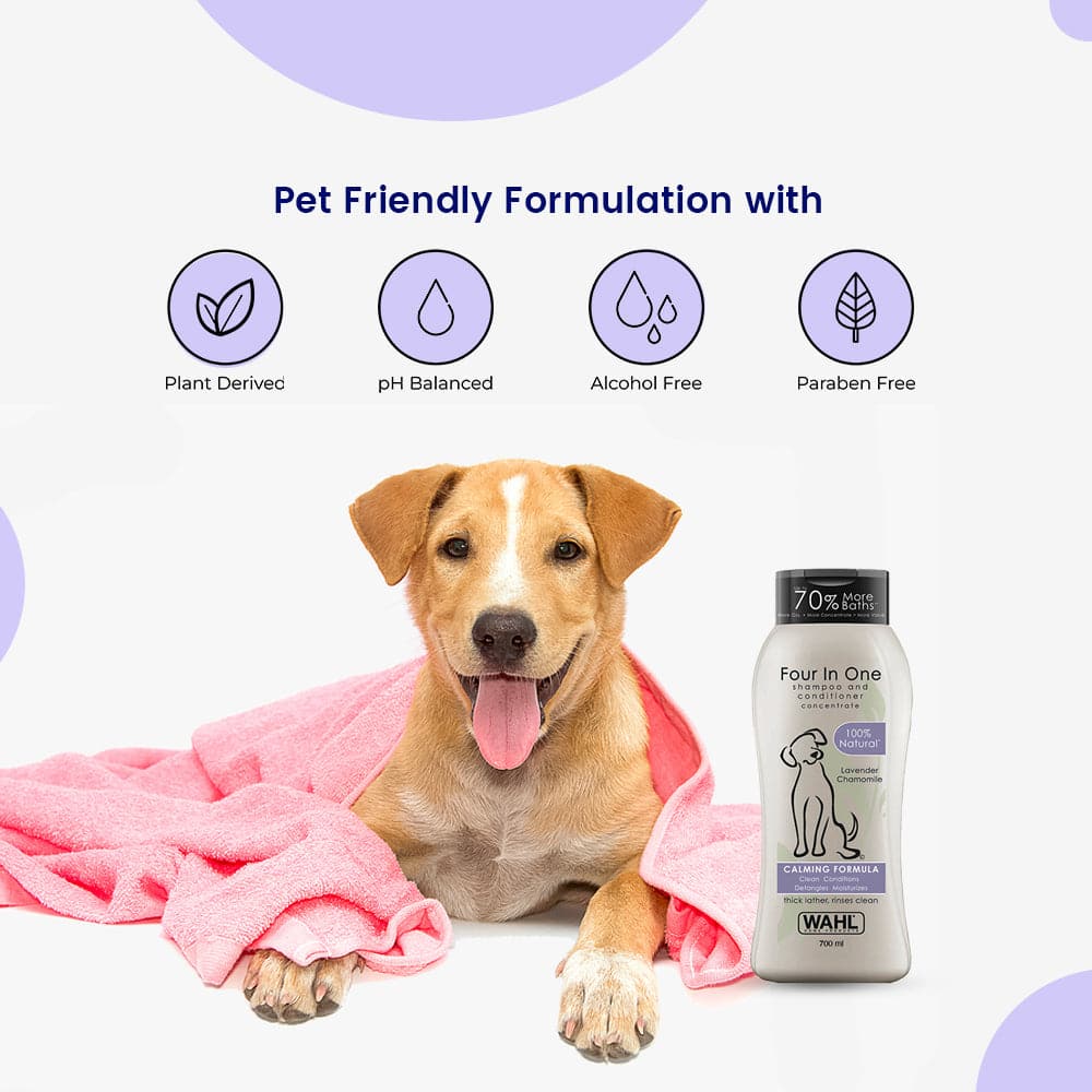 Wahl Four in One Lavender Chamomile Calming Shampoo for Dogs - Image 5