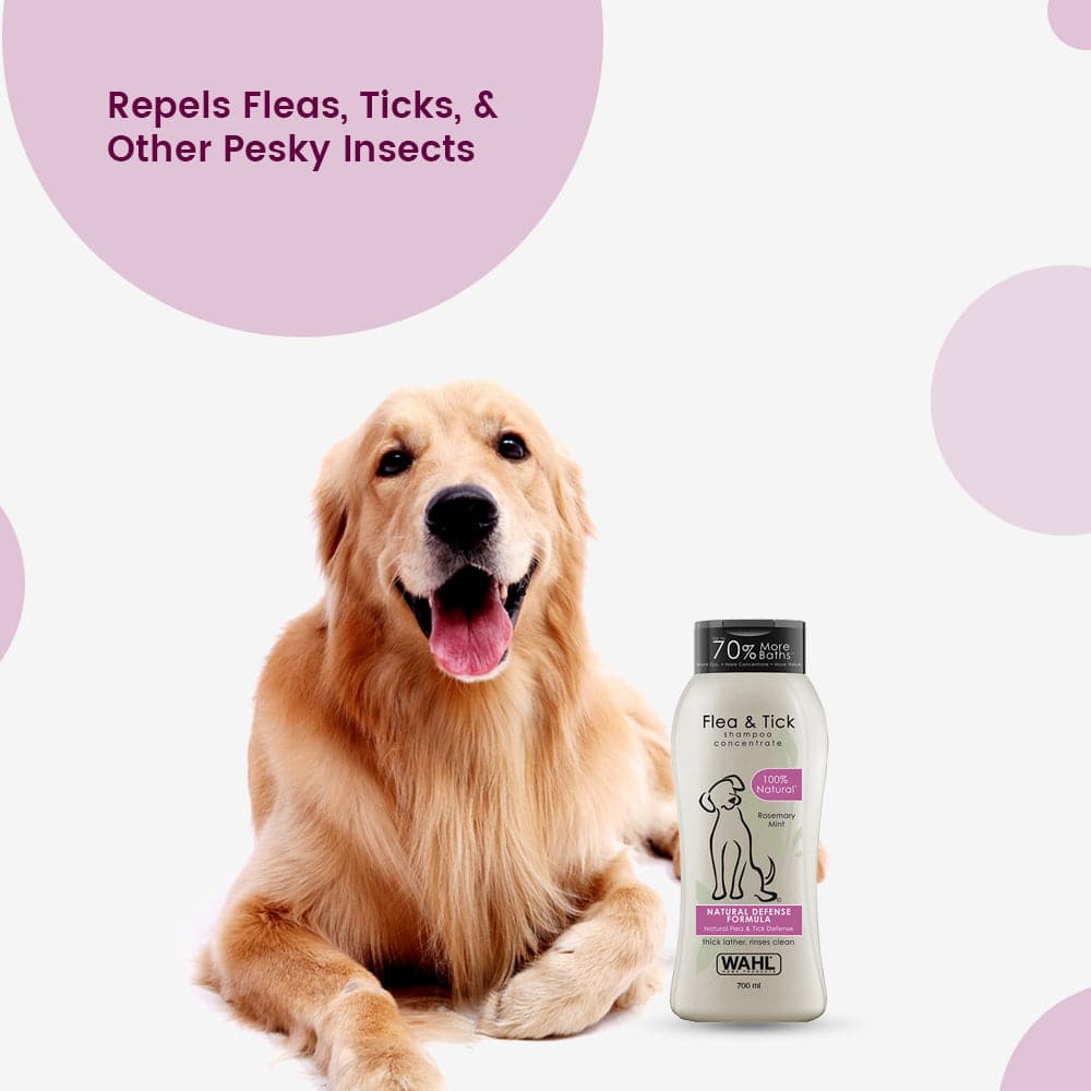 Wahl Flea Comb and Flea & Tick Eucalyptus Cedar Shampoo for Dogs Combo - Image 12