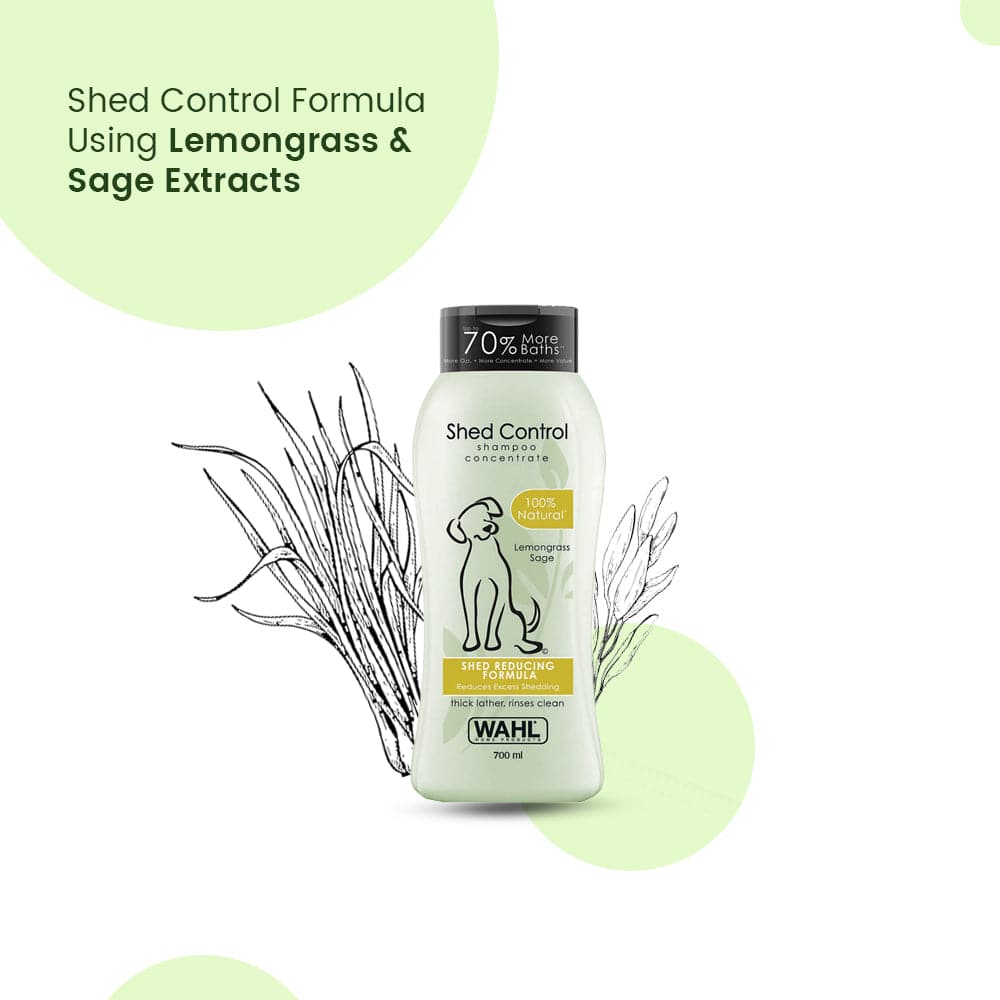 Wahl Shed Control Shampoo for Dogs (Lemongrass & Sage) - Image 4