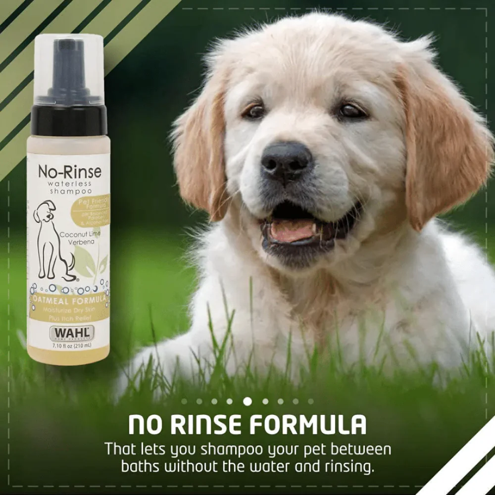 Wahl No Rinse Oatmeal Shampoo for Dogs - Image 4