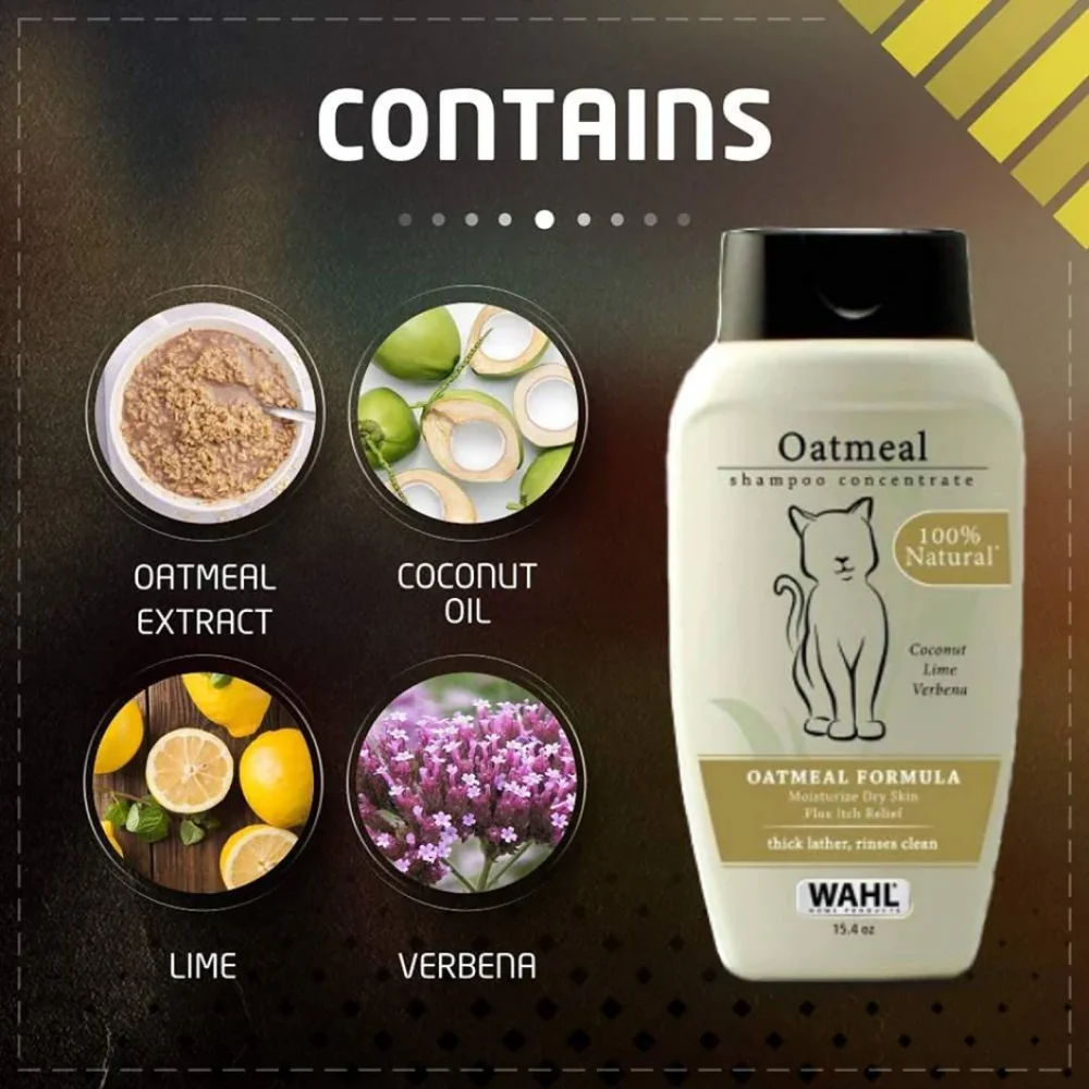Wahl Oatmeal Shampoo for Cats - Image 4