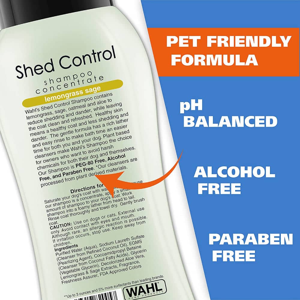 Wahl Oatmeal Lemongrass Sage Shampoo for Dogs - Image 2