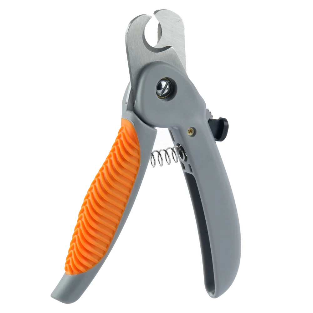 Wahl Powergrip Nail Clipper for Dogs and Cats (Grey/Orange,16cm) - Image 3