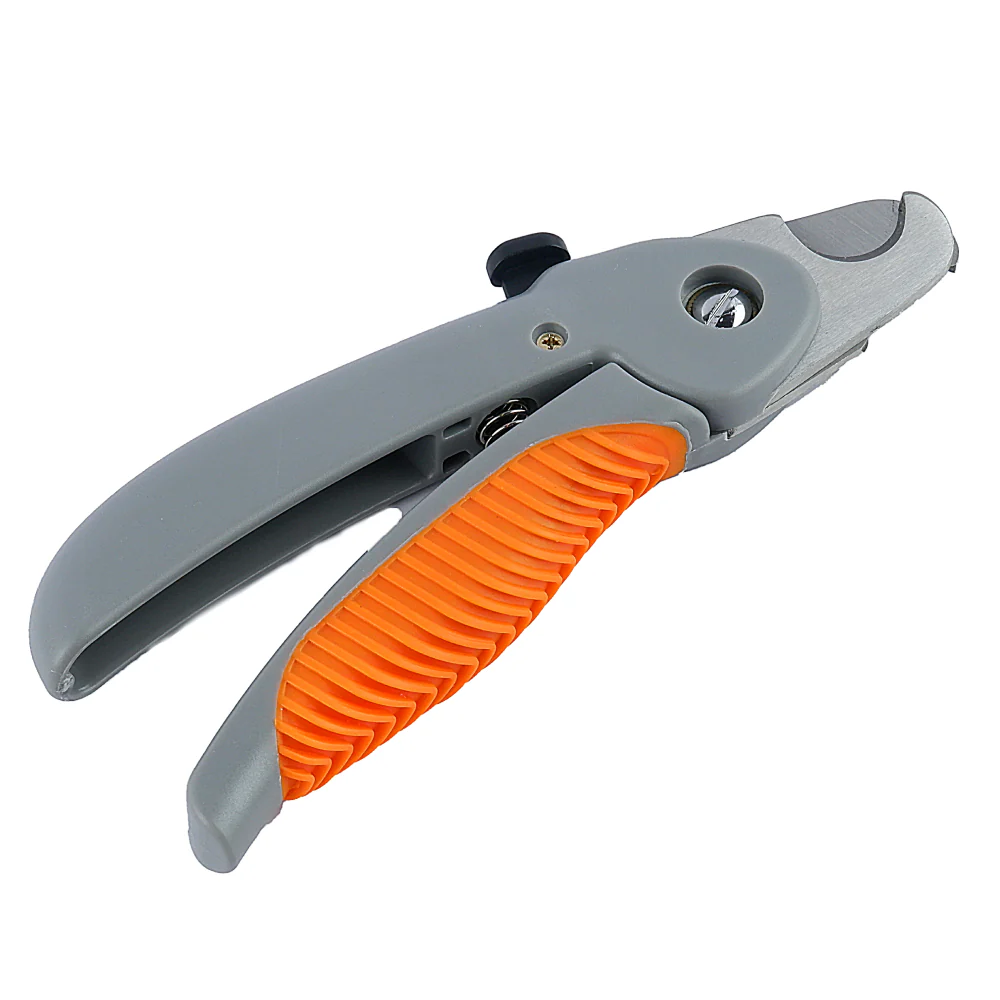 Wahl Powergrip Nail Clipper for Dogs and Cats (Grey/Orange,16cm) - Image 4