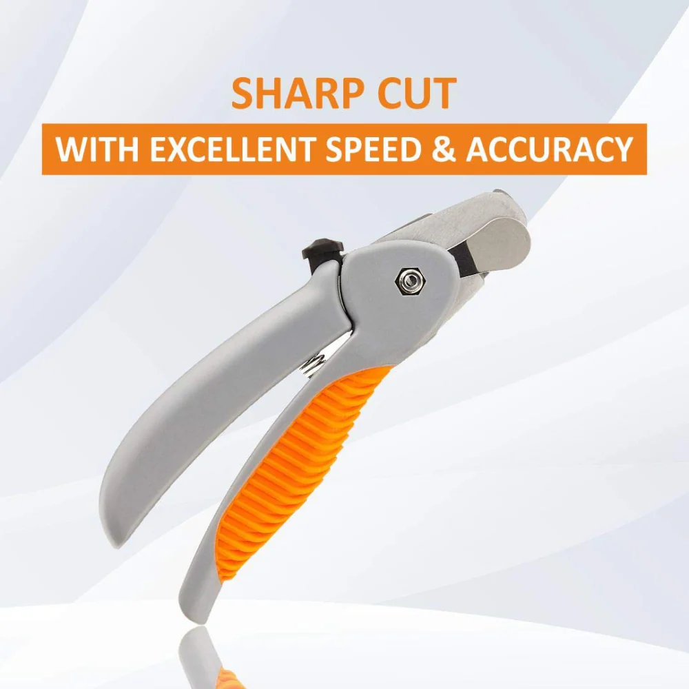 Wahl Powergrip Nail Clipper for Dogs and Cats (Grey/Orange,16cm) - Image 9