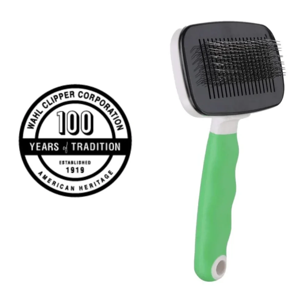 Wahl Self Cleaning Slicker Brush for Pets (Green) - Image 11