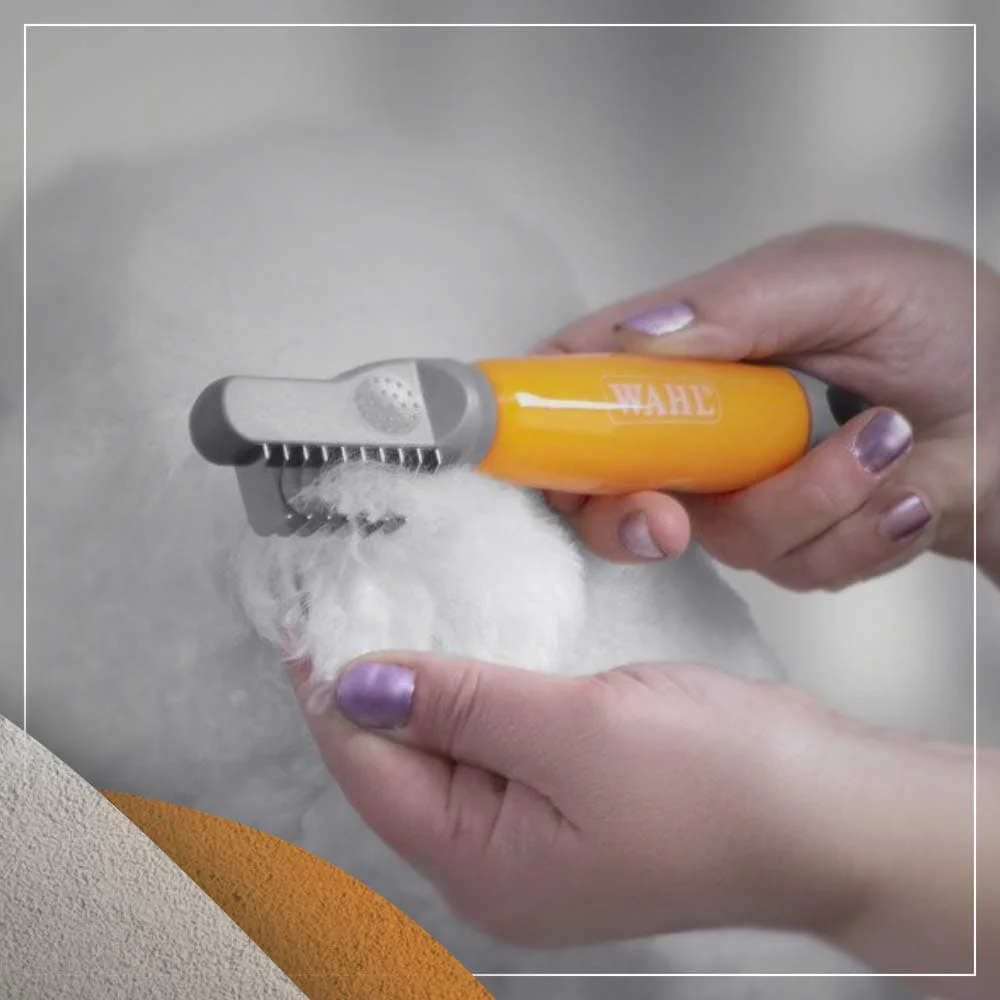Wahl Soft Grip Dematter for Dogs and Cats (18cm) - Image 7