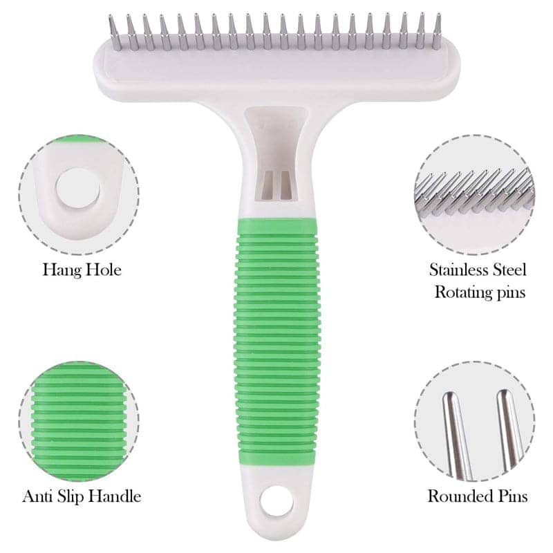 Wahl Undercoat Rake for Dogs and Cats (16x11cm) - Image 4